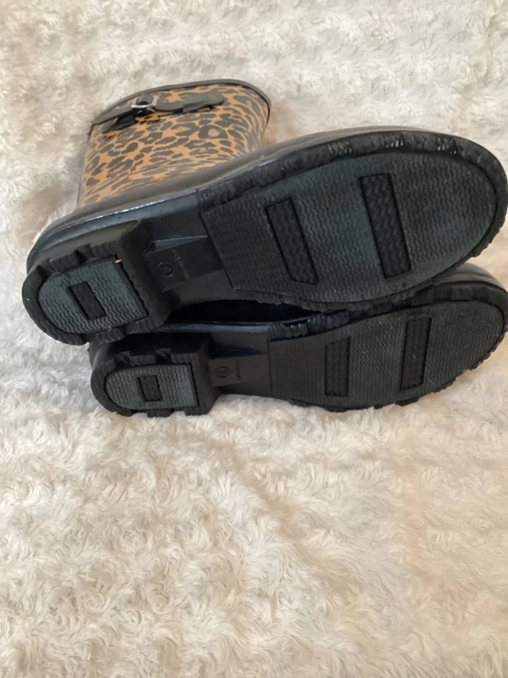 Leopard Womens Rain boots